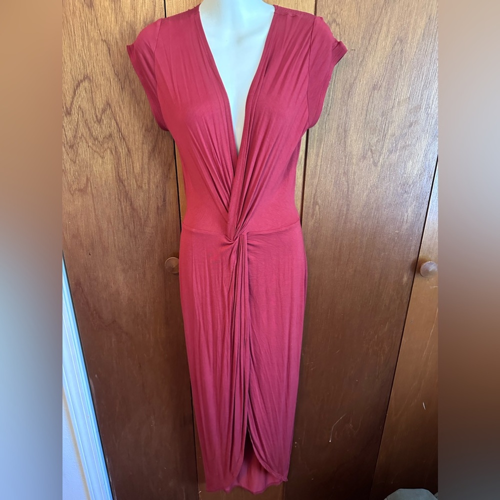 Women’s dress size medium ROLLA COSTER M  deep V dress wrap detail